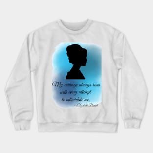 Elizabeth Bennet Watercolor Crewneck Sweatshirt